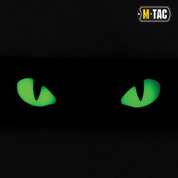 M-Tac нашивка Cat Eyes 3D PVC Black. Фото 4