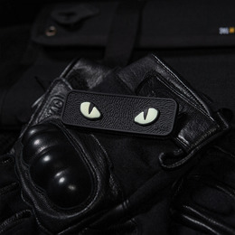 M-Tac нашивка Cat Eyes 3D PVC Black. Фото 6