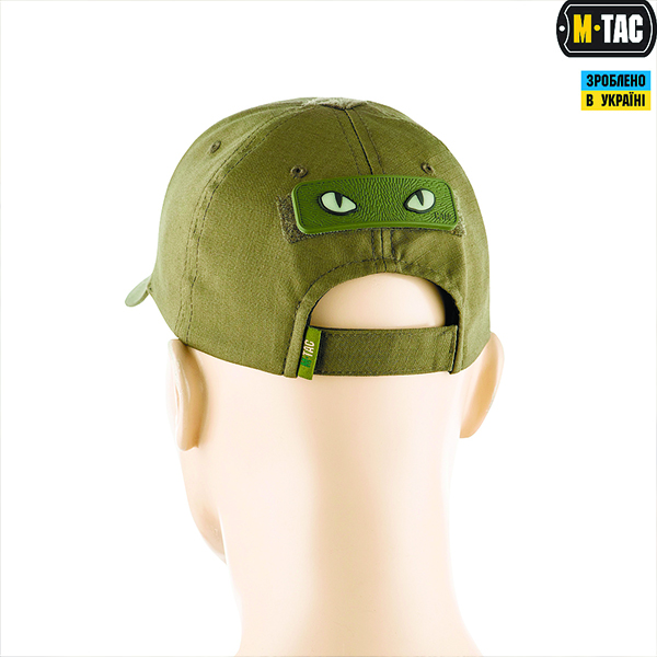 M-Tac нашивка Cat Eyes 3D PVC Olive. Фото 4