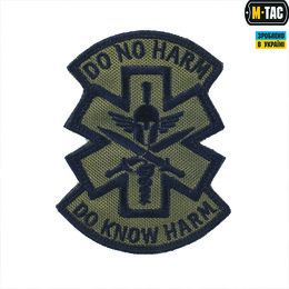M-Tac нашивка Do No Harm олива