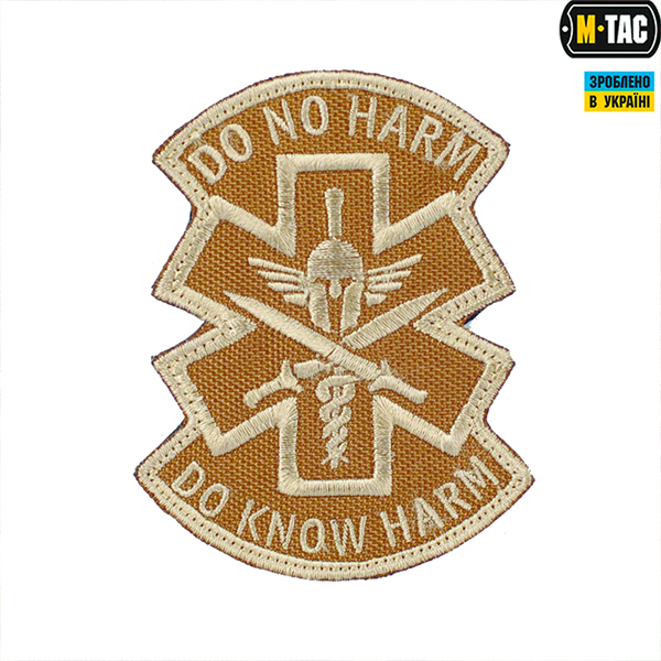 M-Tac нашивка Do No Harm хакі