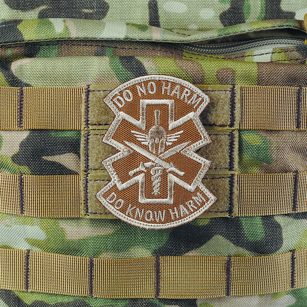 M-Tac нашивка Do No Harm хакі. Фото 2