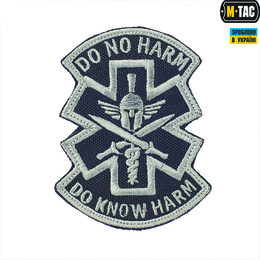 M-Tac нашивка Do No Harm чорна