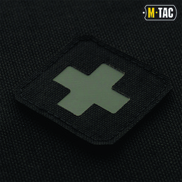M-Tac нашивка Medic Cross Laser Cut Black/Grey