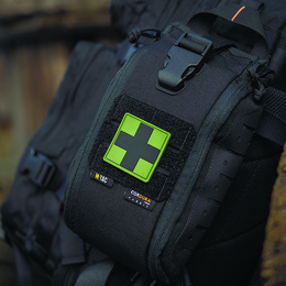 M-Tac нашивка Medic Cross Square PVC Olive/Black. Фото 3
