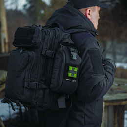 M-Tac нашивка Medic Cross Square PVC Olive/Black. Фото 4
