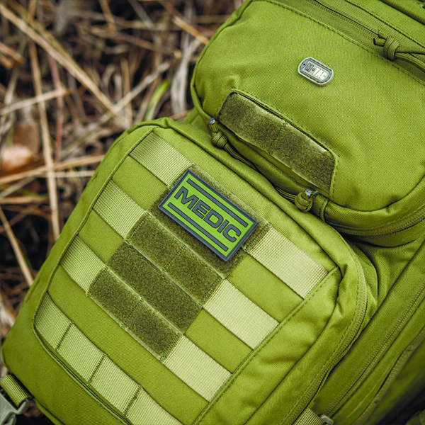 M-Tac нашивка Medic PVC Olive/Black. Фото 3