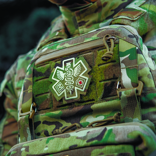 M-Tac нашивка Paramedic (вишивка) Multicam. Фото 2