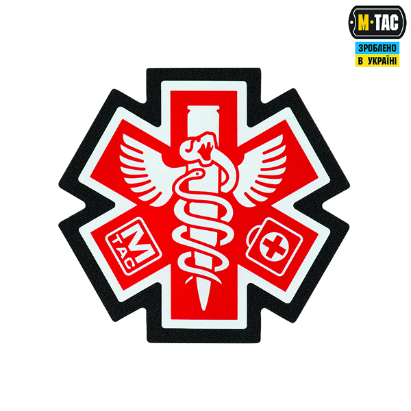 M-Tac нашивка Paramedic Black