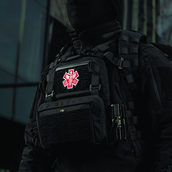 M-Tac нашивка Paramedic (вишивка) Black. Фото 2