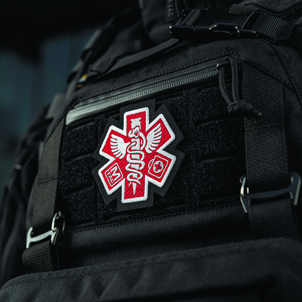 M-Tac нашивка Paramedic (вишивка) Black. Фото 3