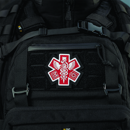 M-Tac нашивка Paramedic (вишивка) Black. Фото 4