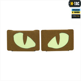 M-Tac нашивка Tiger Eyes Laser Cut (пара) Coyote. Фото 2
