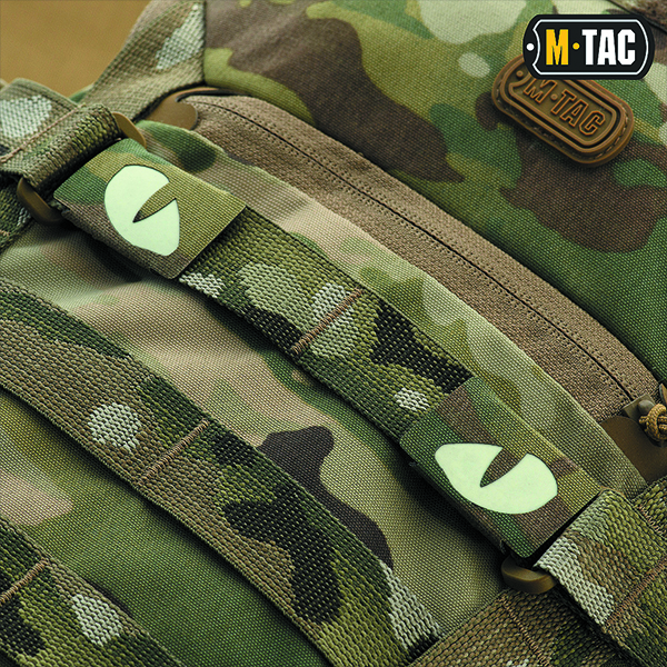 M-Tac нашивка Tiger Eyes Laser Cut (пара) Multicam. Фото 3