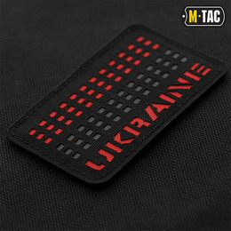 M-Tac нашивка Ukraine Laser Cut Black/Red/Black. Фото 2