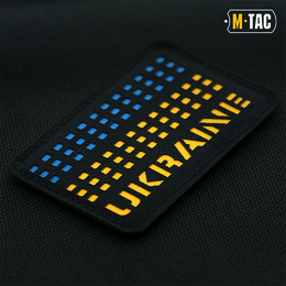 M-Tac нашивка Ukraine Laser Cut Black/Yellow/Blue
