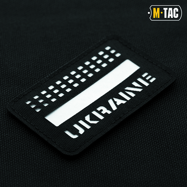 M-Tac нашивка Ukraine Laser Cut Black/GID. Фото 2