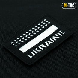 M-Tac нашивка Ukraine Laser Cut Black/GID