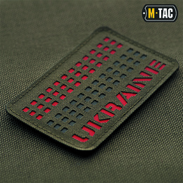 M-Tac нашивка Ukraine Laser Cut Ranger Green/Red/Black