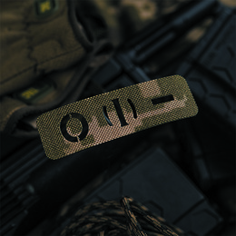 M-Tac нашивка група крові O (I) - наскрізна Laser Cut 25х80 MM14