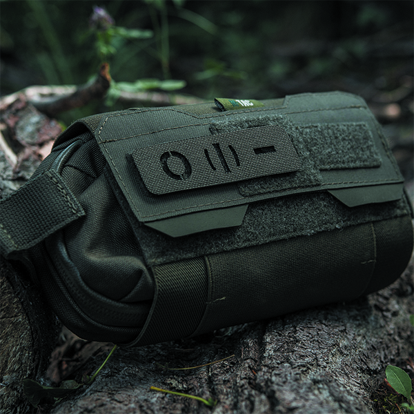 M-Tac нашивка група крові O (I) - наскрізна Laser Cut 25х80 Ranger Green. Фото 2
