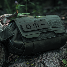 M-Tac нашивка група крові O (I) - наскрізна Laser Cut 25х80 Ranger Green. Фото 2