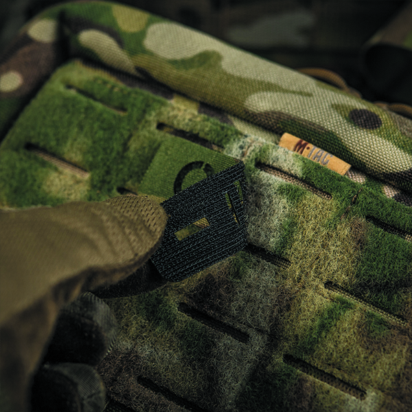 M-Tac нашивка група крові O (I) - наскрізна Laser Cut 25х80 Multicam. Фото 2