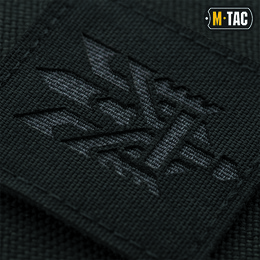 M-Tac нашивка Тризуб (стилізація) Laser Cut мала Black/Grey. Фото 2