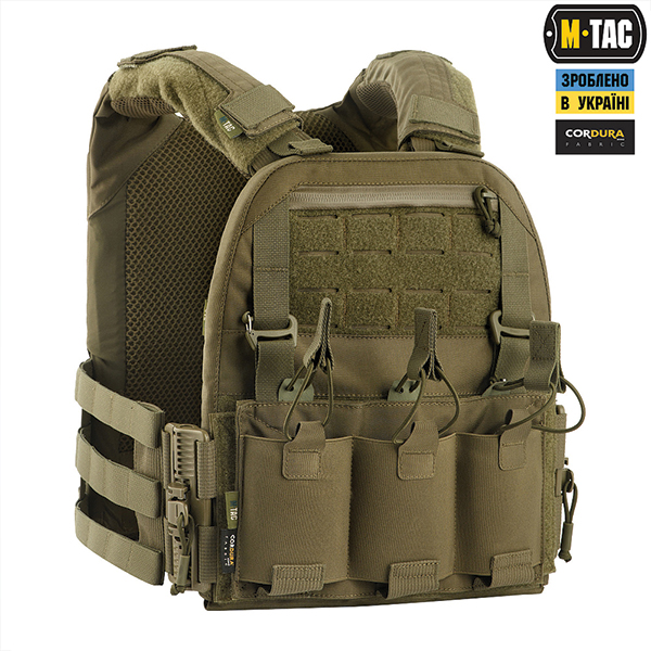 M-Tac плитоноска Cuirass QRS Ranger Green	. Фото 3