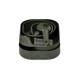 Посуд туристичний Wildo Camp-A-Box Complete Olive Green. Фото 3