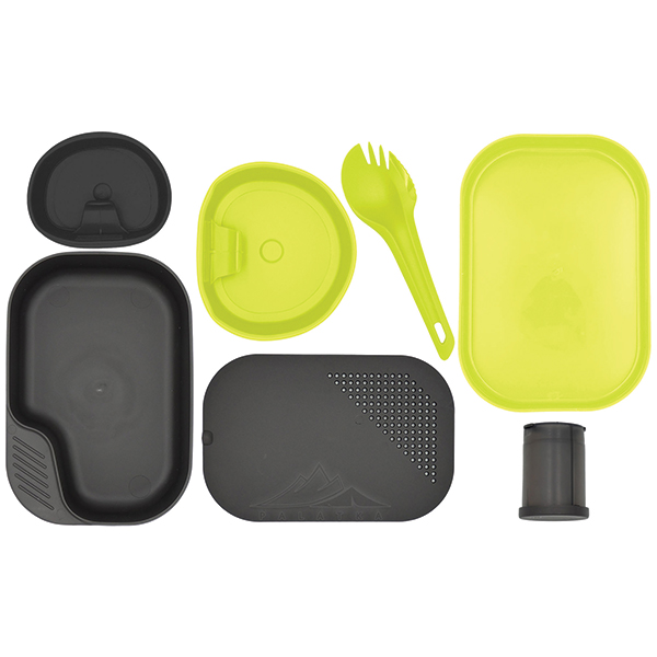 Посуд туристичний Wildo Camp-A-Box Complete Lime . Фото 2