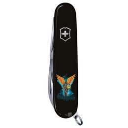 Ніж мультифункціональний 91мм/14 Victorinox Climber Ukraine Ангел ЗСУ