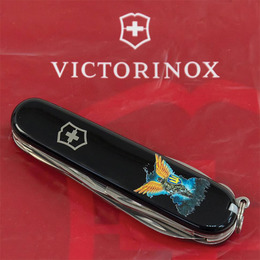 Ніж мультифункціональний 91мм/14 Victorinox Climber Ukraine Ангел ЗСУ. Фото 6