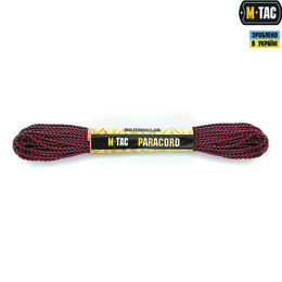 M-Tac паракорд Minicord Black&Red 15м