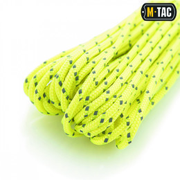 M-Tac паракорд Minicord Reflective Neon Yellow 15м. Фото 3