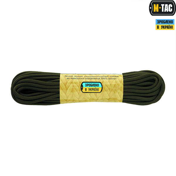 M-Tac паракорд PowerCord1000 OD Green 15м. Фото 2
