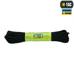 M-Tac паракорд Survival Black 15м
