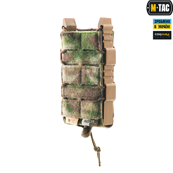 M-Tac підсумок  для АК відкритий з липучкою Elite Multicam