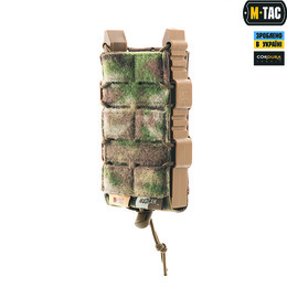 M-Tac підсумок  для АК відкритий з липучкою Elite Multicam