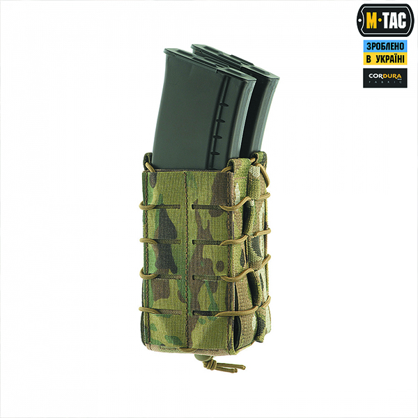 M-Tac підсумок для магазина відкритий подвійний Laser Cut Gen.3 Multicam. Фото 4