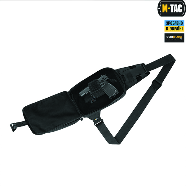 M-Tac сумка Sling Pistol Bag Elite Black. Фото 3