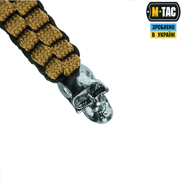 M-Tac темляк Cuboid Skull Black/Coyote. Фото 3