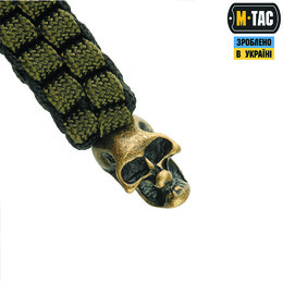 M-Tac темляк Cuboid Skull Black/Olive. Фото 3