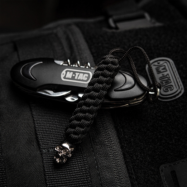 M-Tac темляк Helix Skull Black. Фото 5