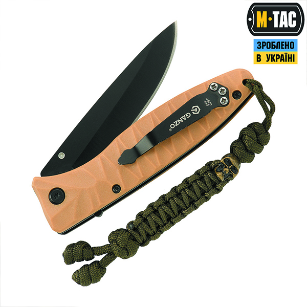 M-Tac темляк Loopy Snake Skull Olive. Фото 2