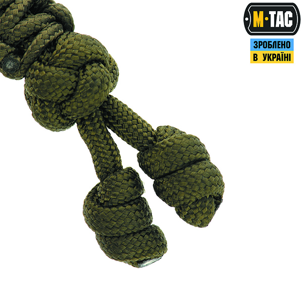 M-Tac темляк Loopy Snake Skull Olive. Фото 4