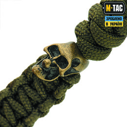 M-Tac темляк Loopy Snake Skull Olive. Фото 3
