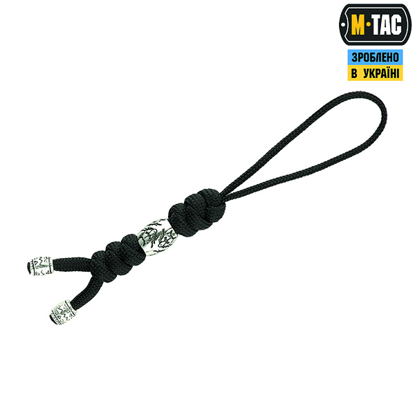 M-Tac темляк Zeus Stainless Steel Black