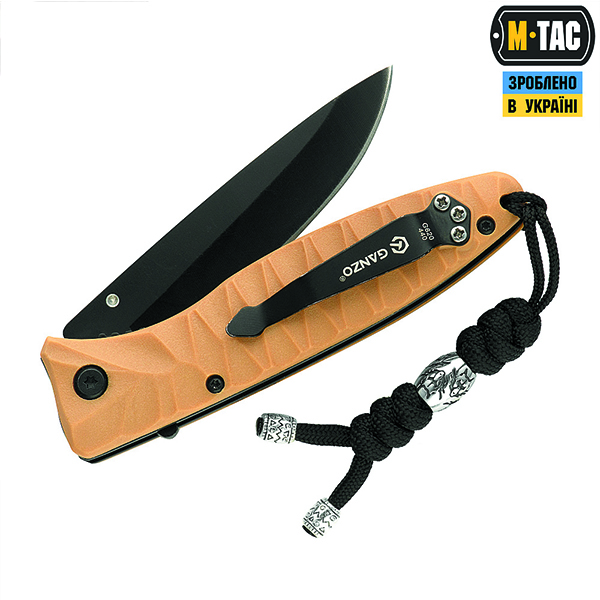 M-Tac темляк Zeus Stainless Steel Black. Фото 2