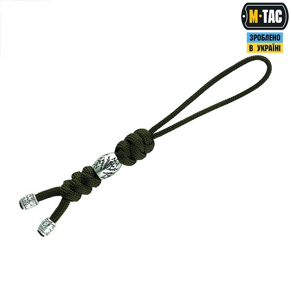M-Tac темляк Zeus Stainless Steel Olive